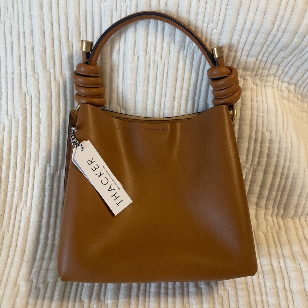 Thacker Tan Leather Handbag